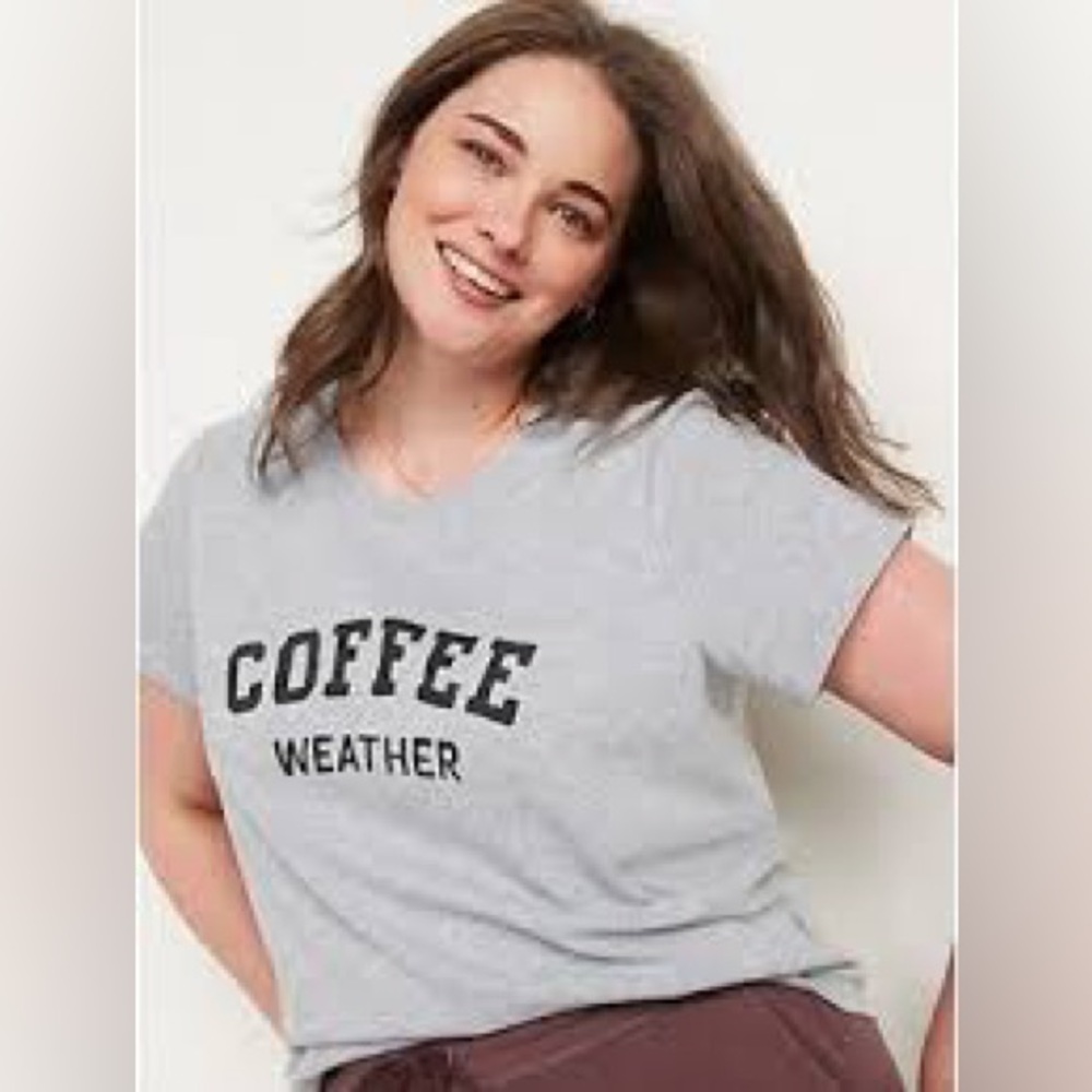 Old Navy Coffee Weather every wear crew neck